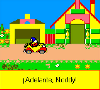 Pantallazo del juego online Noddy and the Birthday Party (GBC)