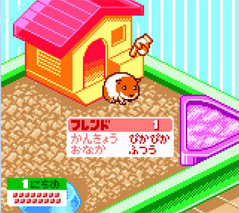 Pantallazo del juego online Nakayoshi Pet Series 5 Kawaii Hamster 2 (GBC)