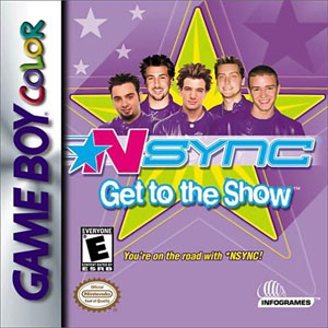 Carátula del juego NSync Get to the Show (GBC)