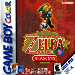 Carátula del juego The Legend of Zelda Oracle of Seasons (GB COLOR)