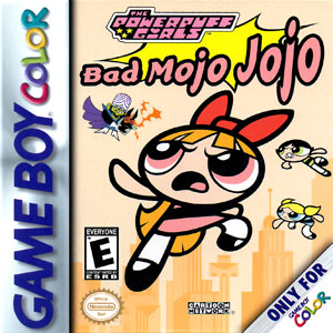 Carátula del juego The Powerpuff Girls Bad Mojo Jojo (GBC)