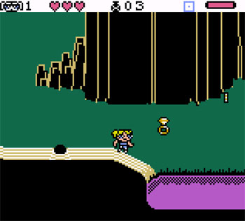 Pantallazo del juego online The Powerpuff Girls Battle Him (GBC)