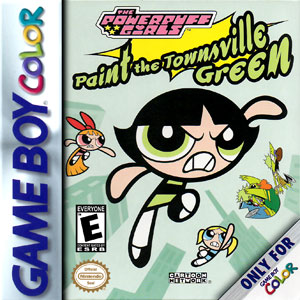 Juego online The Powerpuff Girls: Paint the Townsville Green (GBC)