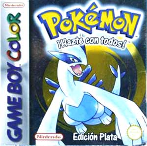 Carátula del juego Pokemon edicion Plata (GBC)
