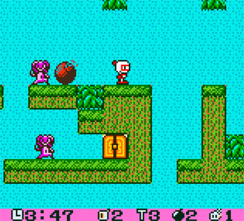 Pantallazo del juego online Pocket Bomberman (GBC)