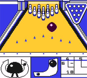 Pantallazo del juego online Pocket Bowling (GBC)