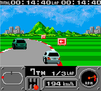 Pantallazo del juego online Pocket GT (GBC)