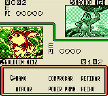 Pantallazo del juego online Pokemon Trading Card Game (GBC)