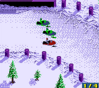 Pantallazo del juego online Polaris SnoCross (GBC)