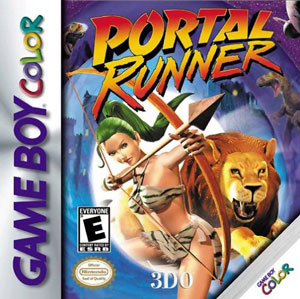 Carátula del juego Portal Runner (GBC)