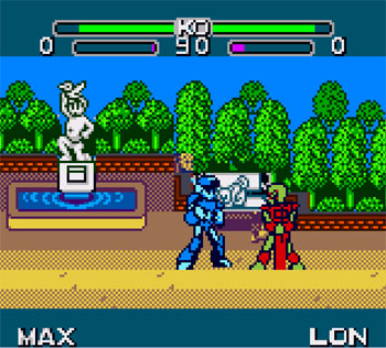 Pantallazo del juego online Power Quest (GBC)