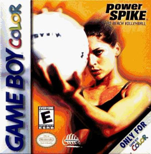 Carátula del juego Power Spike Pro Beach Volleyball (GBC)