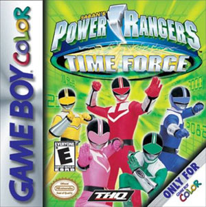 Carátula del juego Power Rangers Time Force (GBC)