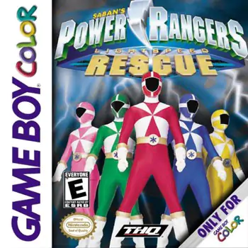 Portada de la descarga de Power Rangers: Lightspeed Rescue