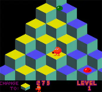 Imagen de la descarga de Q-Bert