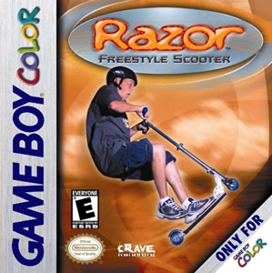 Carátula del juego Razor Freestyle Scooter (GBC)