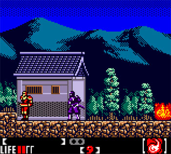 Pantallazo del juego online Return of the Ninja (GBC)