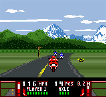 Pantallazo del juego online Road Rash (GBC)