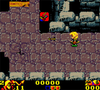 Pantallazo del juego online Robin Hood (GBC)