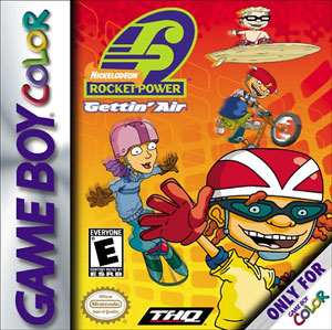 Carátula del juego Rocket Power Gettin 'Air (GBC)