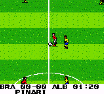 Pantallazo del juego online Ronaldo V-Football (GBC)