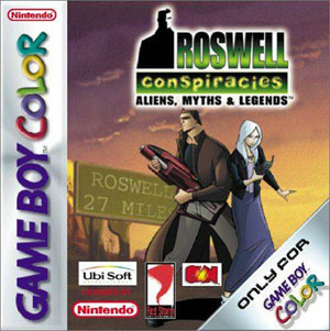 Carátula del juego Roswell Conspiracies Aliens, Myths & Legends (GBC)