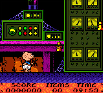 Pantallazo del juego online The Rugrats Movie (GBC)