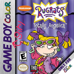Carátula del juego Rugrats Totally Angelica (GBC)