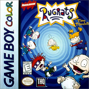 Carátula del juego Rugrats Time Travelers (GBC)