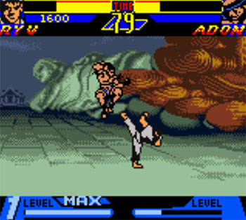 Pantallazo del juego online Street Fighter Alpha Warriors' Dreams (GBC)