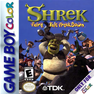 Carátula del juego Shrek Fairy Tale FreakDown (GBC)