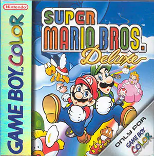 Portada de la descarga de Super Mario Bros. Deluxe
