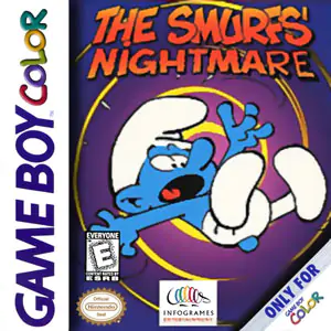 Portada de la descarga de The Smurfs Nightmare