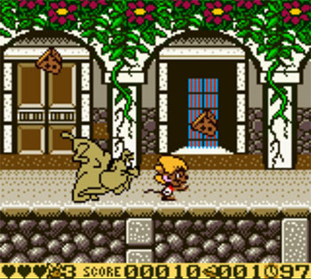 Pantallazo del juego online Speedy Gonzales Aztec Adventure (GBC)