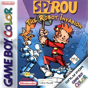 Carátula del juego Spirou The Robot Invasion (GBC)