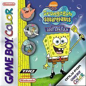 Carátula del juego SpongeBob SquarePants Legend of the Lost Spatula (GBC)