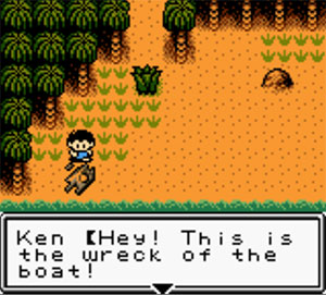 Pantallazo del juego online Stranded Kids (GBC)