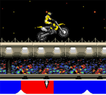 Pantallazo del juego online Supercross Freestyle (GBC)