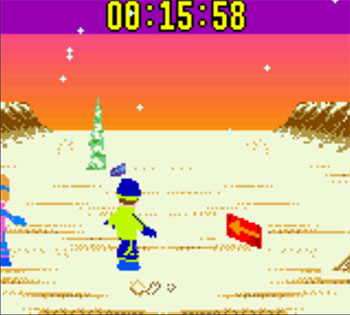 Pantallazo del juego online Supreme Snowboarding (GBC)