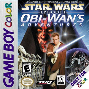 Carátula del juego Star Wars Episode 1 - Obi-Wan's Adventures (GBC)