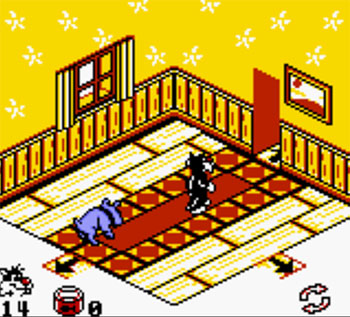Pantallazo del juego online Sylvester and Tweety Breakfast on the Run (GBC)
