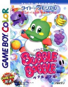 Juego online Taito Memorial: Bubble Bobble (GBC) Juego online Taito Memorial: Bubble Bobble (GBC)