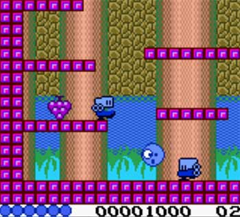 Pantallazo del juego online Taito Memorial Bubble Bobble (GBC)