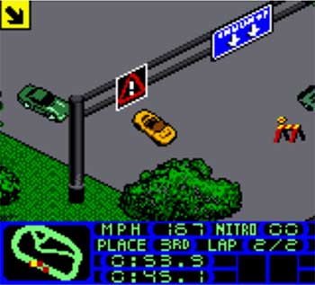 Pantallazo del juego online Test Drive 2001 (GBC)