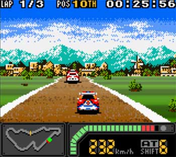 Pantallazo del juego online TG Rally 2 (GBC)