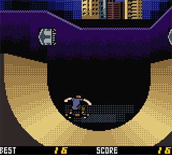 Pantallazo del juego online Tony Hawk's Pro Skater 2 (GBC)