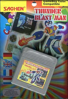 Carátula del juego Thunder Blast Man (GBC)