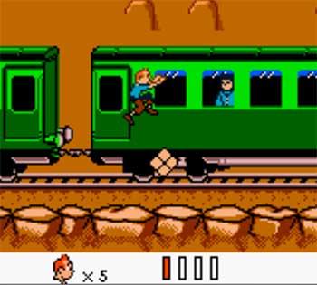 Pantallazo del juego online TinTin in Tibet (GBC)