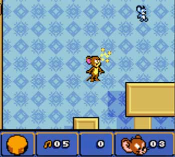 Pantallazo del juego online Tom and Jerry in Mouse Attacks (GBC)