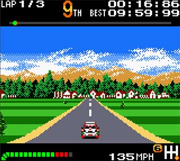 Pantallazo del juego online Top Gear Pocket (GBC)